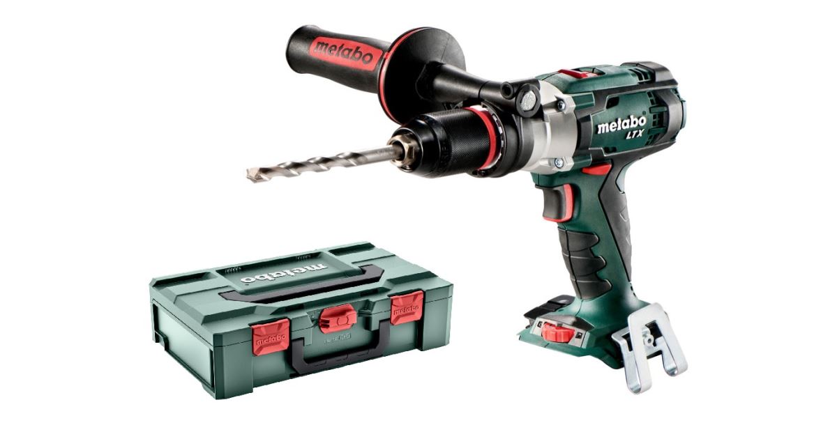 METABO Taladro percutor inalámbrico SB 18 LTX Impuls (sin batería) en MetaBox 145 L 602192840