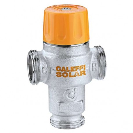 Válvula termostática solar antiquemadura 3/4" M - CALEFFI