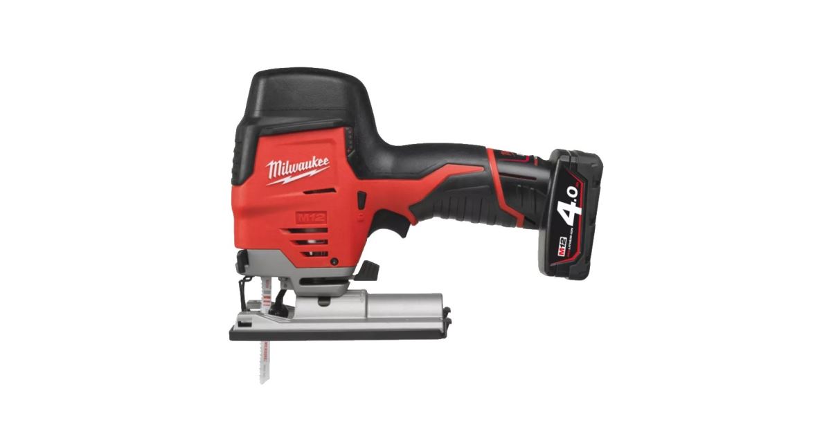 MILWAUKEE Sierra alternativa inalámbrica M12 JS-402B (2x 12 V/4,0 Ah) 4933441700