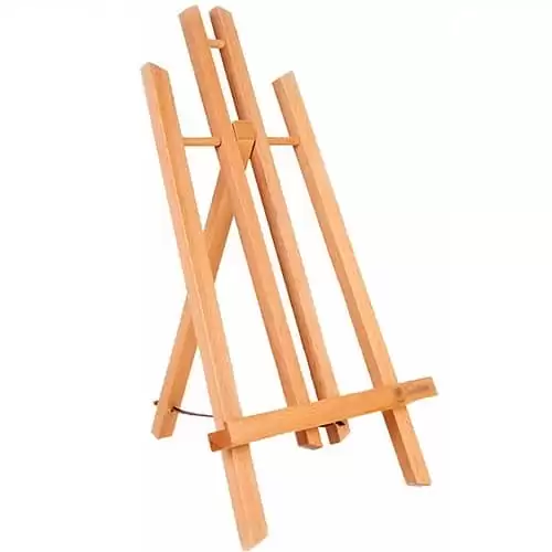 Mini-caballete De Pintura Para Escritorio 50 Cm