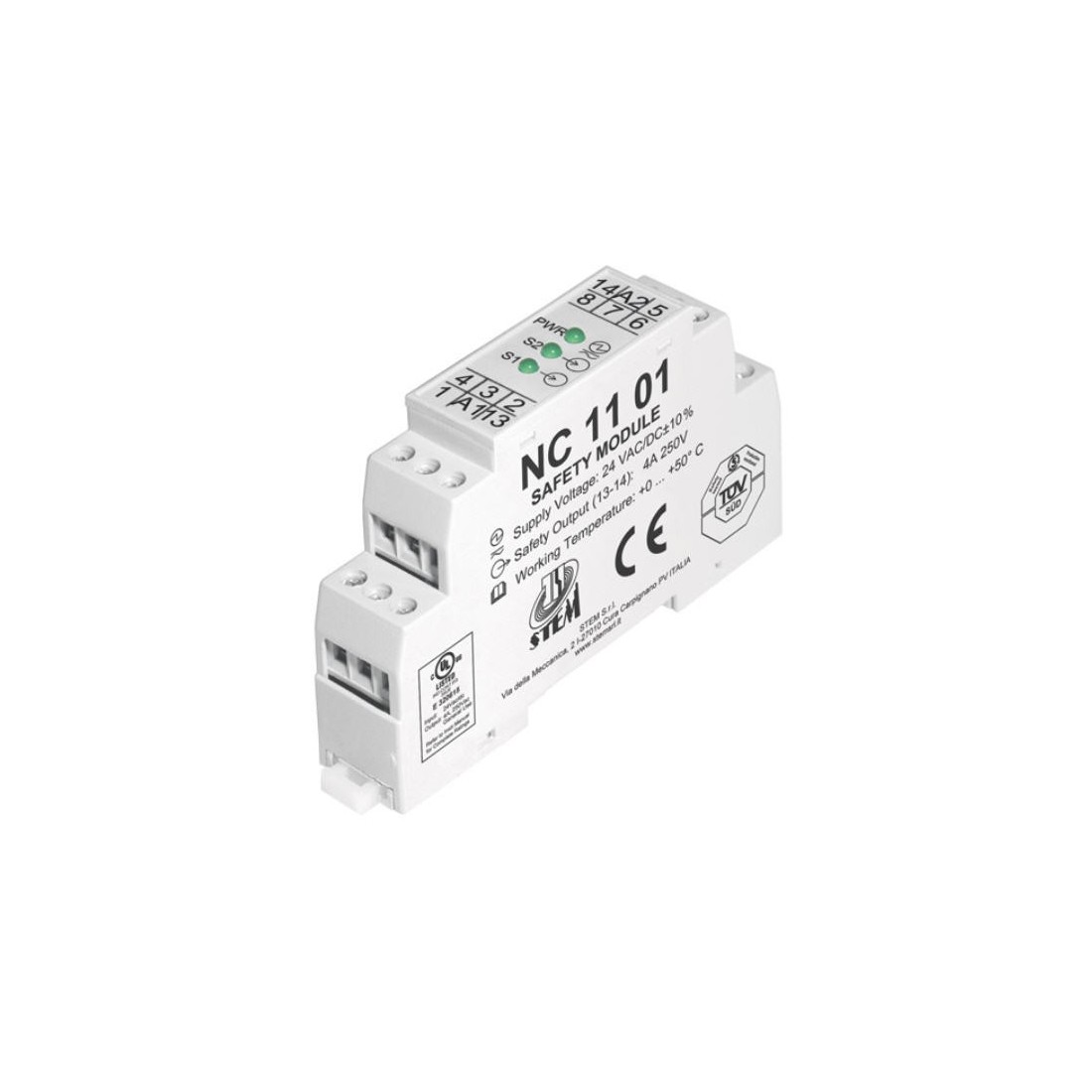 Módulo de control Seguridad NC11 24VAC STEM Medoc 66320
