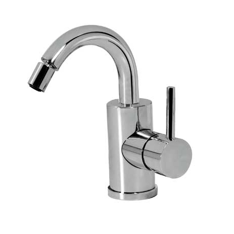 Monomando alplus bide tres alplus caÑo curvo cromo 20322401