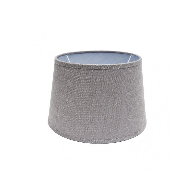 Pantalla Agueda E27 Gris 35dx25dx20h Conica Abierta