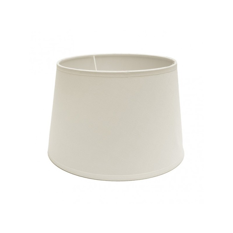 Pantalla Clara E27 Beis 40dx30dx26h Conica Abierta