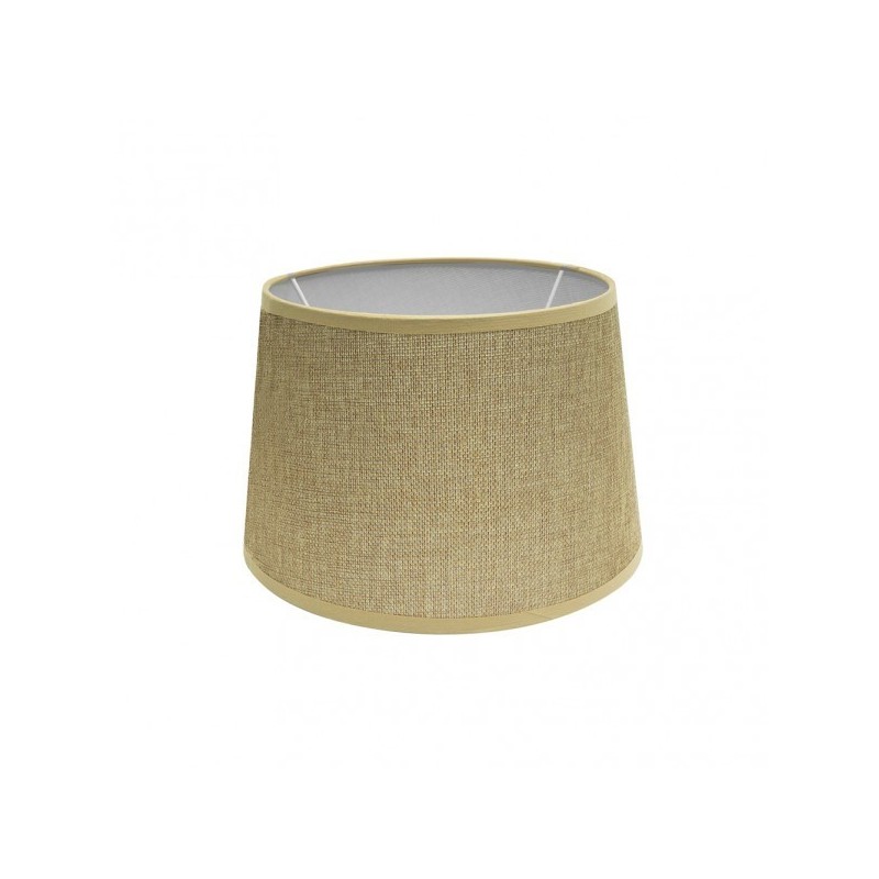 Pantalla Irene E27 Beis 30dx22dx17h Conica Abierta