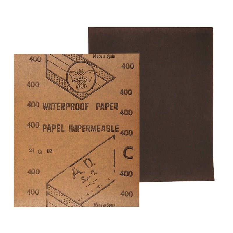 Abrasivo Papel Imperm.Abeja Nº400 4575B400