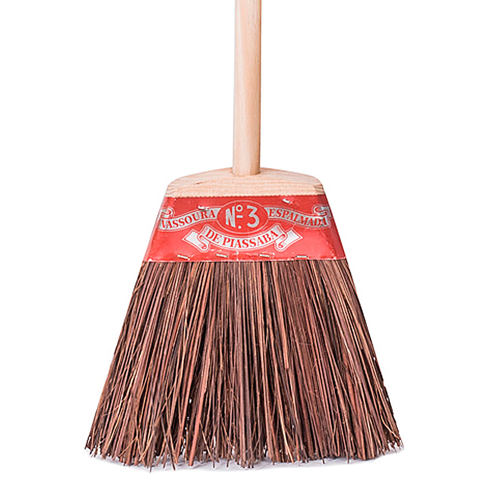 Escoba Chapa Piassaba 1802 Con Mango