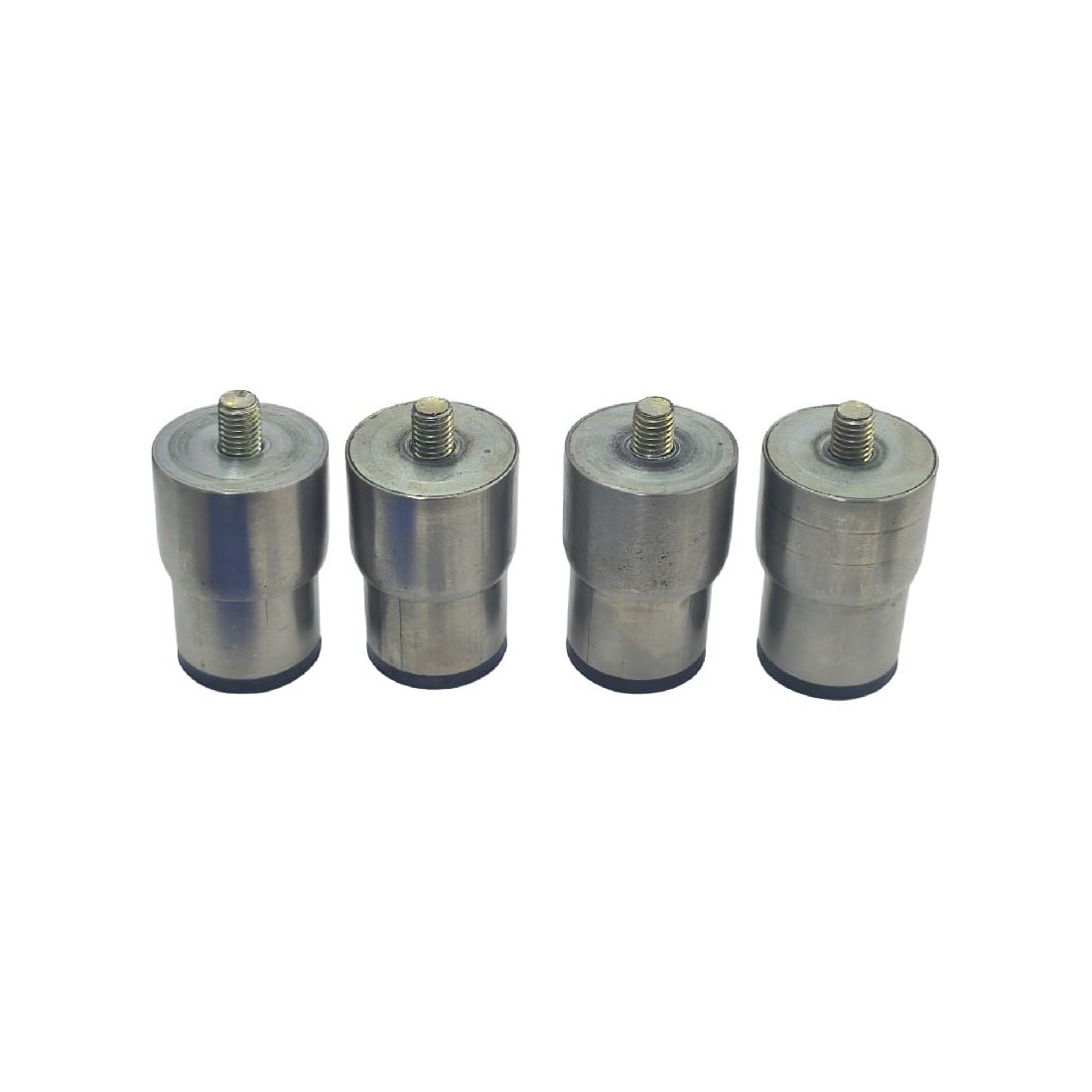 Pie de aparato rosca M10 Ø40mm Ø35mm H45-65mm inox Kit 4 unidades