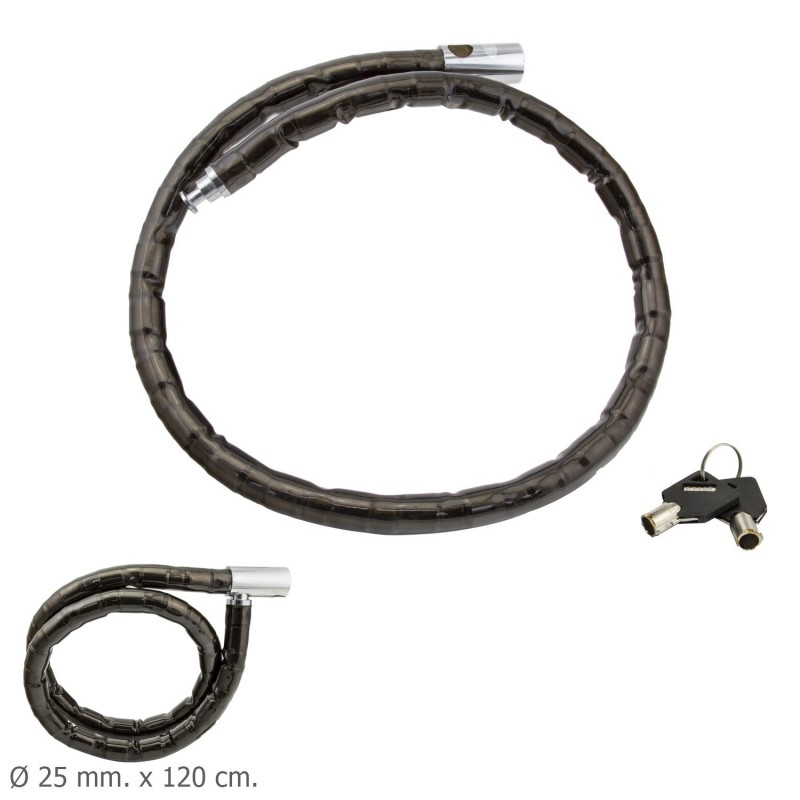 Piton Moto Blindado Llave Tubular 25 mm. x 120 cm. MAURER