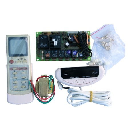 Placa electrónica universal para máquinas de aire acondicionado no inverter ELC-6