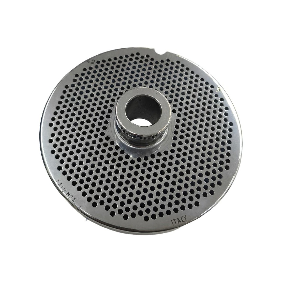 Placa Picadora de carne 42 Taladro 3mm con pivote 1 muesca Inoxidable Enterprise