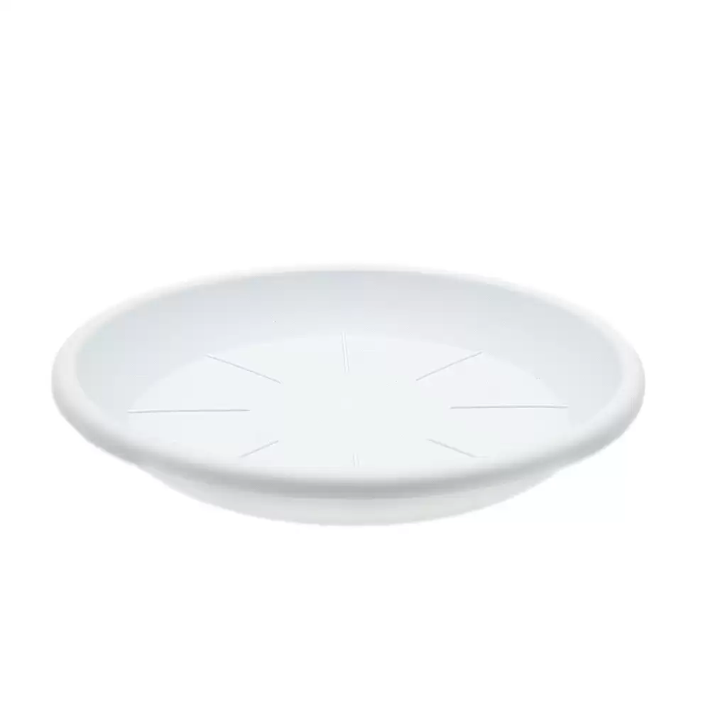 Plato Maceta 45 Cm Blanco