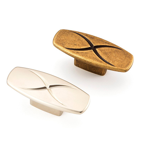 Pomos mueble - Pomo Oval Cross 6160