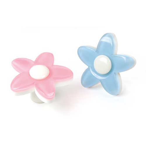 Pomos mueble - Pomo Pop 652 Flor Metacrilato