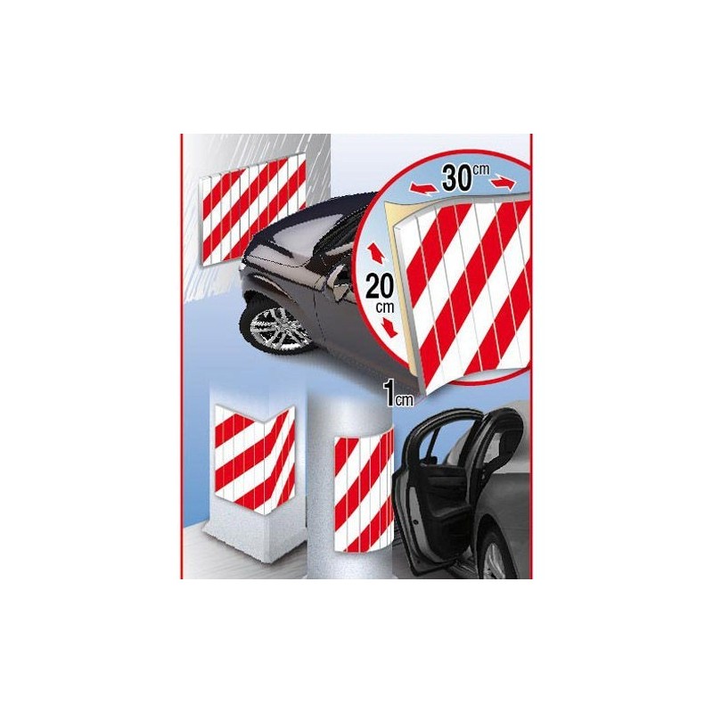 Protector Antiroces Cochera Adhesivo Flexible 30x20 cm.