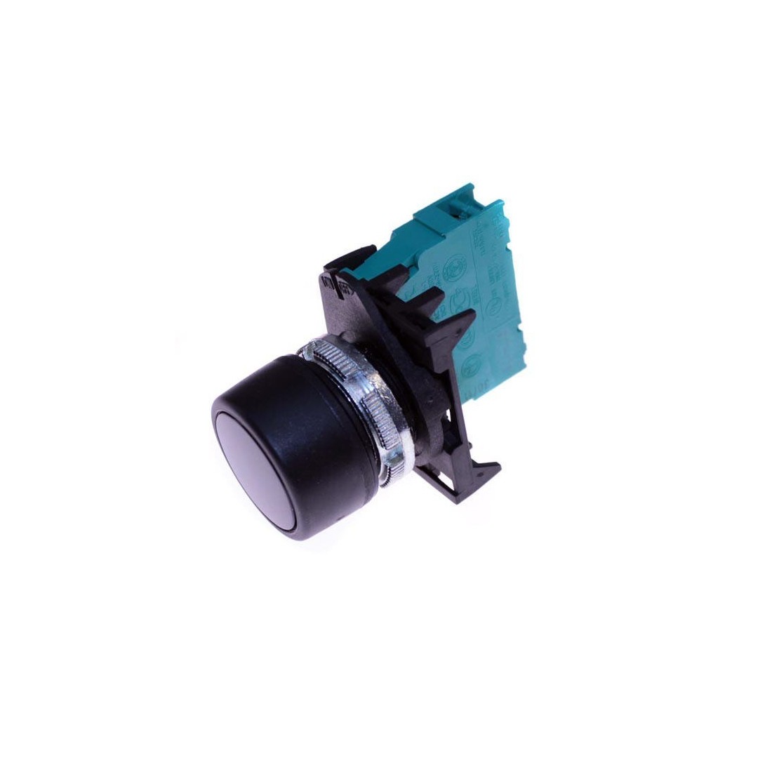 Pulsador de Encendido 22mm Negro abierto 346545 PL004002