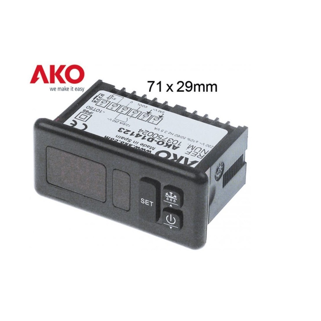 regulador electrónico AKO tipo AKO-D14123