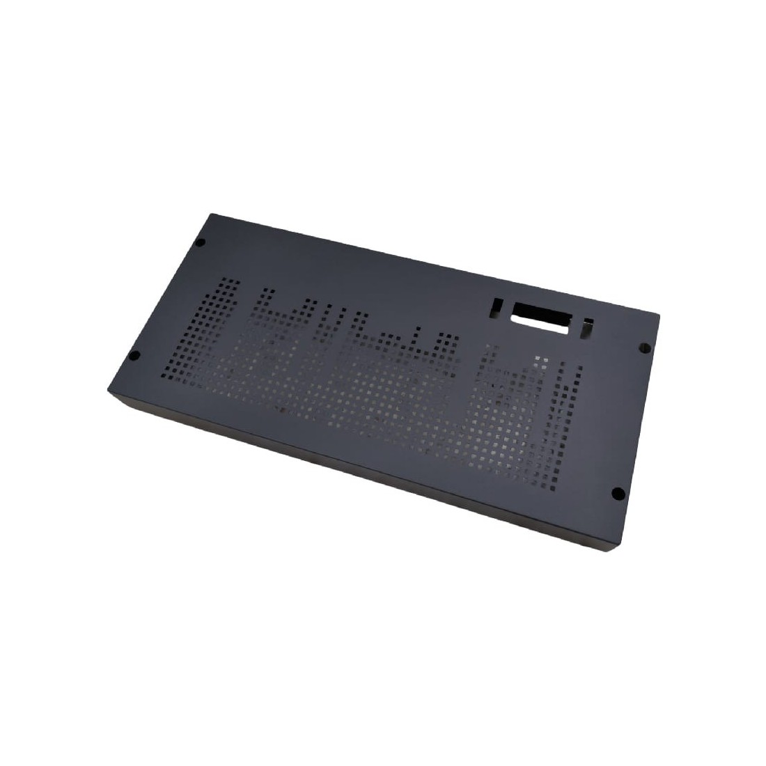 Rejilla frontal metálica negra BLG400-1M-Subzero 620x288mm