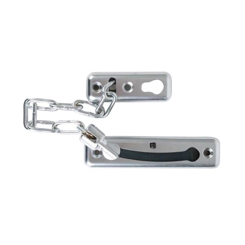 Retenedor De Puerta C/Cadena Cromado 111D206 Ehl