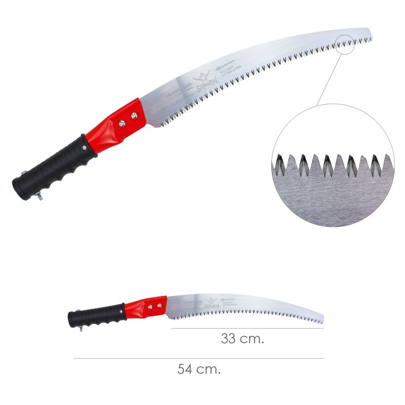 Serrucho Samurai Curvo Para Pertiga 330 mm. SAMURAI
