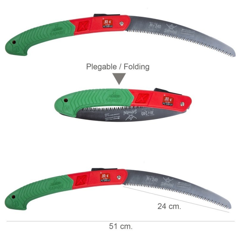 Serrucho Samurai GC Plegable 240 mm. SAMURAI