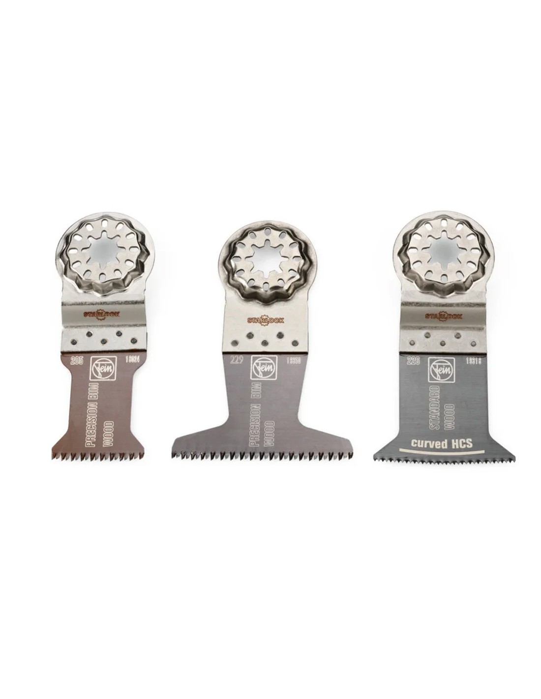 Set de 3 hojas de sierra FEIN E-Cut Combo SL Wood