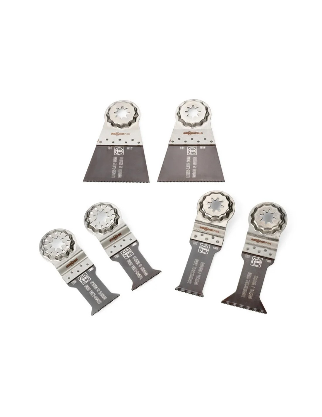 Set de 6 hojas de sierra FEIN SLP WOOD & METAL
