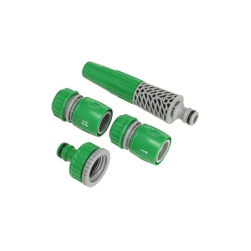 Set Riego Plástico 4 Piezas Saturnia