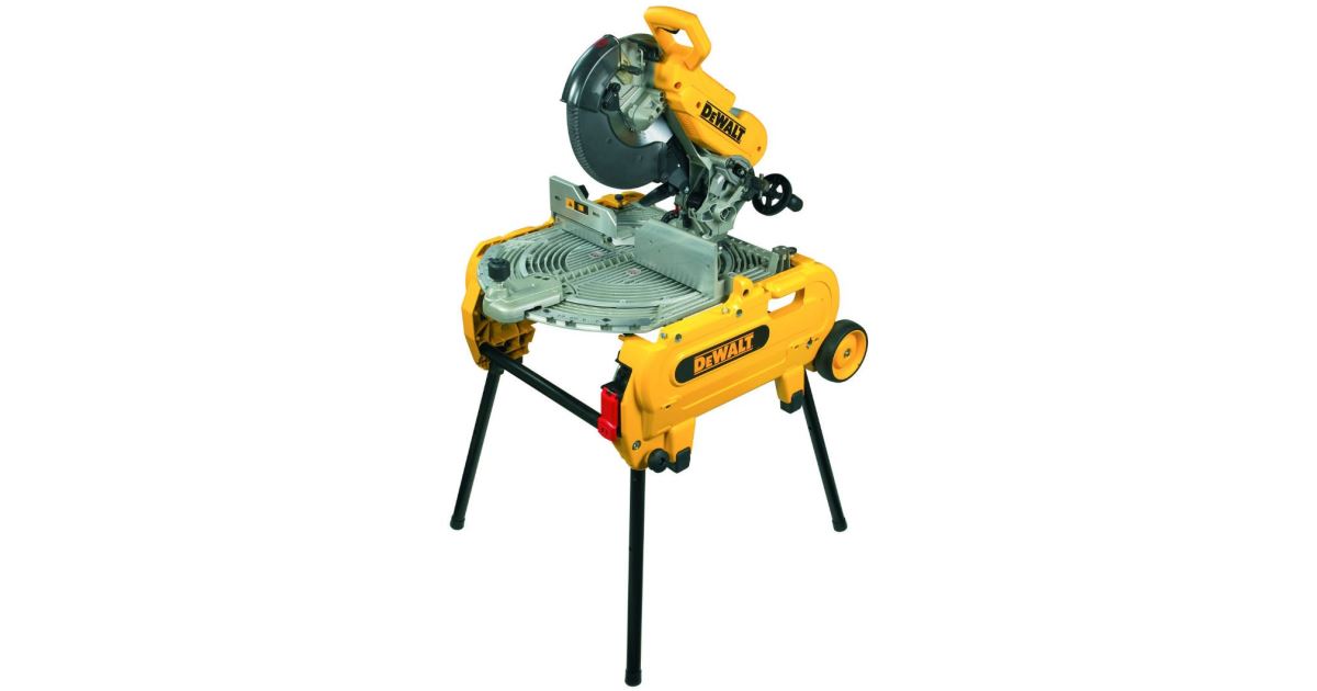 Sierra ingletadora combinada de mesa superior DeWALT D27107