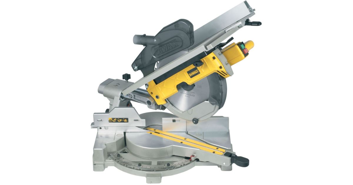 Sierra ingletadora combinada de mesa superior DeWALT D27111