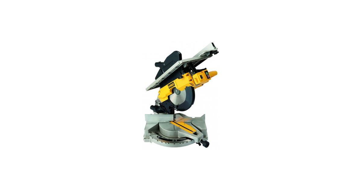 Sierra ingletadora combinada de mesa superior DeWALT D27113