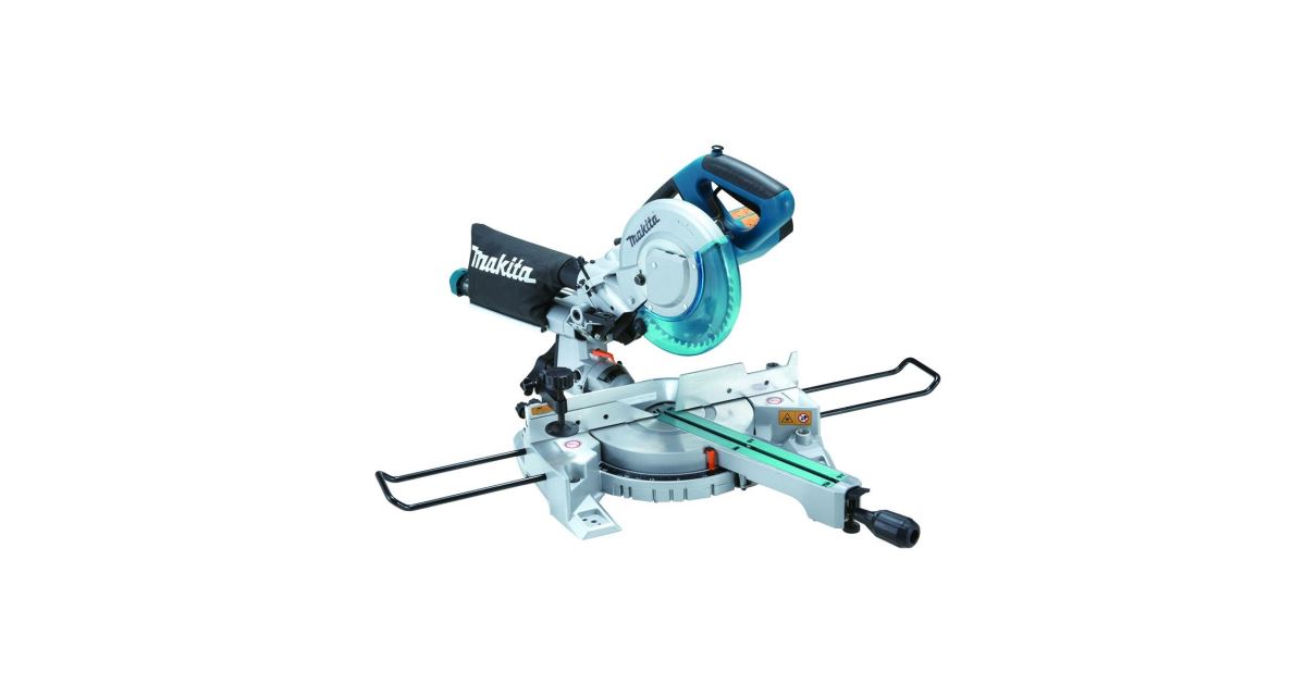 Sierra ingleteadora Makita con luz 216mm, 1400W LS0815FLN