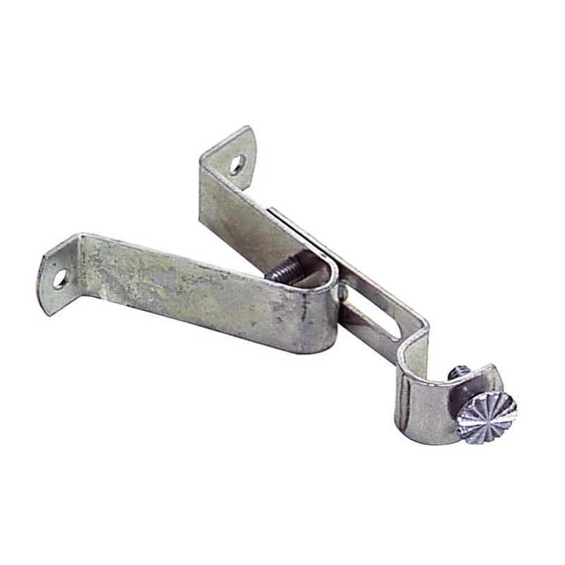 Soporte Barra 12 mm.Ø CromoFrontal Extensible ORYX