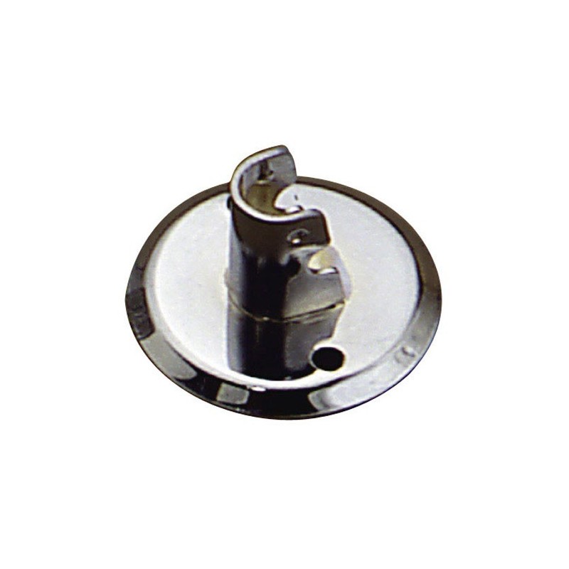 Soporte Barra 12 mm.˜ Cromo Lateral Redondo
