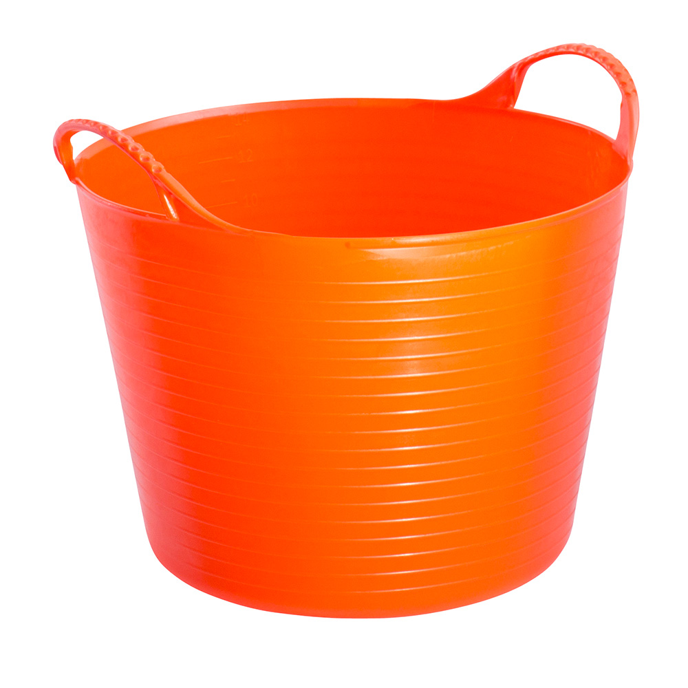 Cubo Flexible Multiuso 14 l Naranja