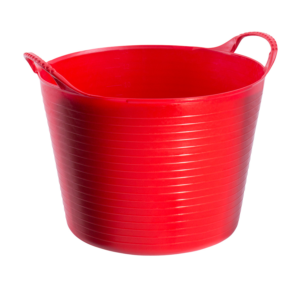 Cubo Flexible Multiuso 14 l Rojo