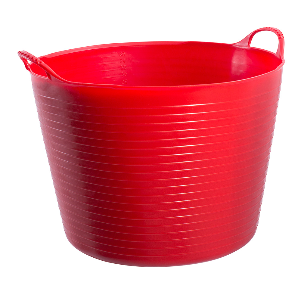 Cubo Flexible Multiuso 42 l Rojo