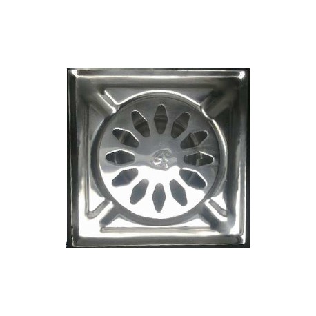 Sumidero sifónico de acero inoxidable