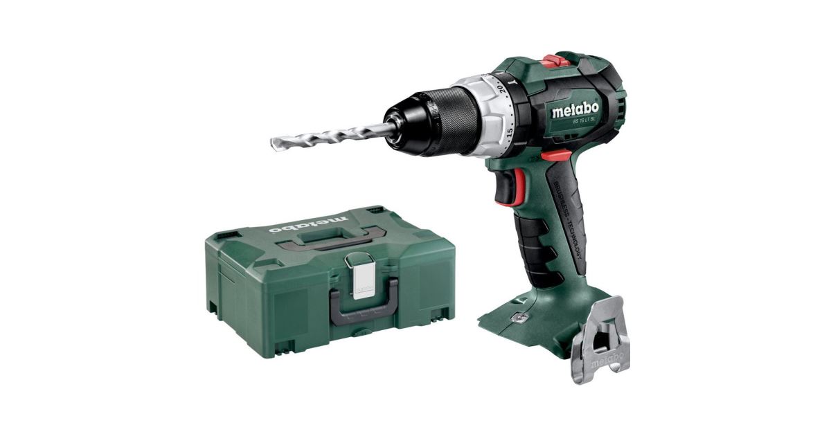 Taladro atornillador a batería Metabo BS 18 LT BL (602325840)