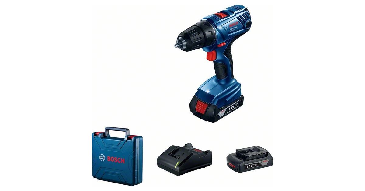 Taladro atornillador inalámbrico profesional Bosch GSR 180-LI 06019F8109