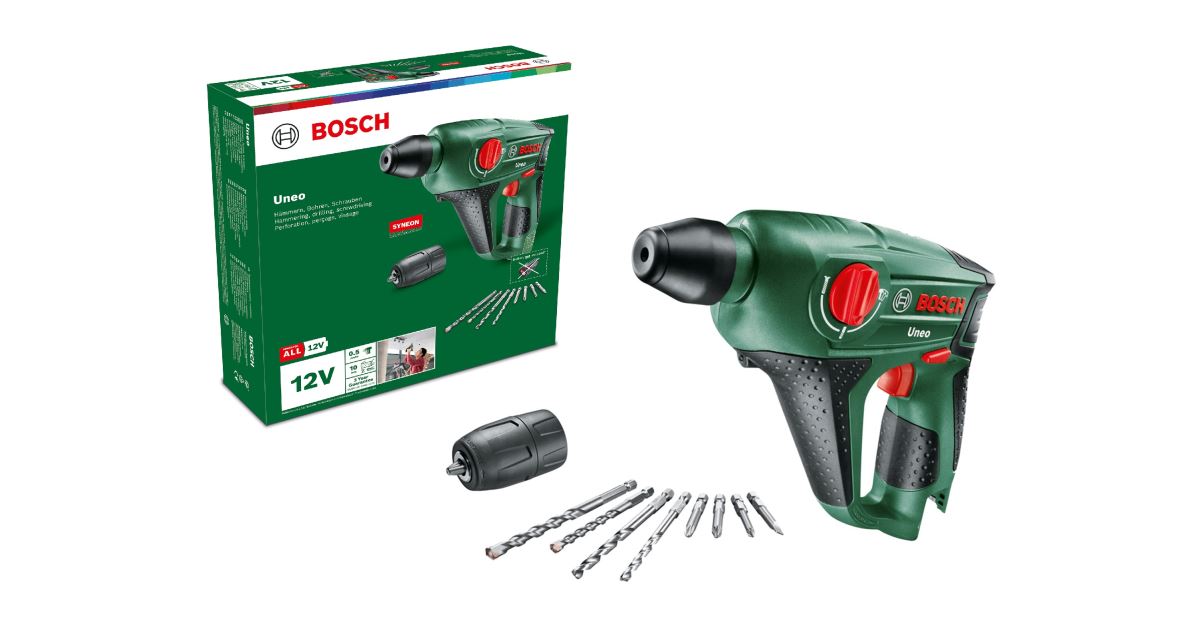 Taladro percutor inalámbrico Bosch Uneo 060398400C