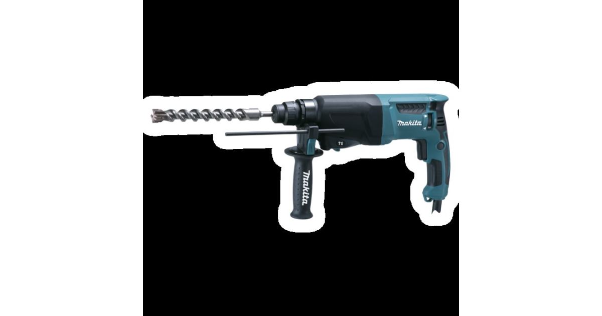 Taladro percutor Makita 2,4J, 800W HR2600