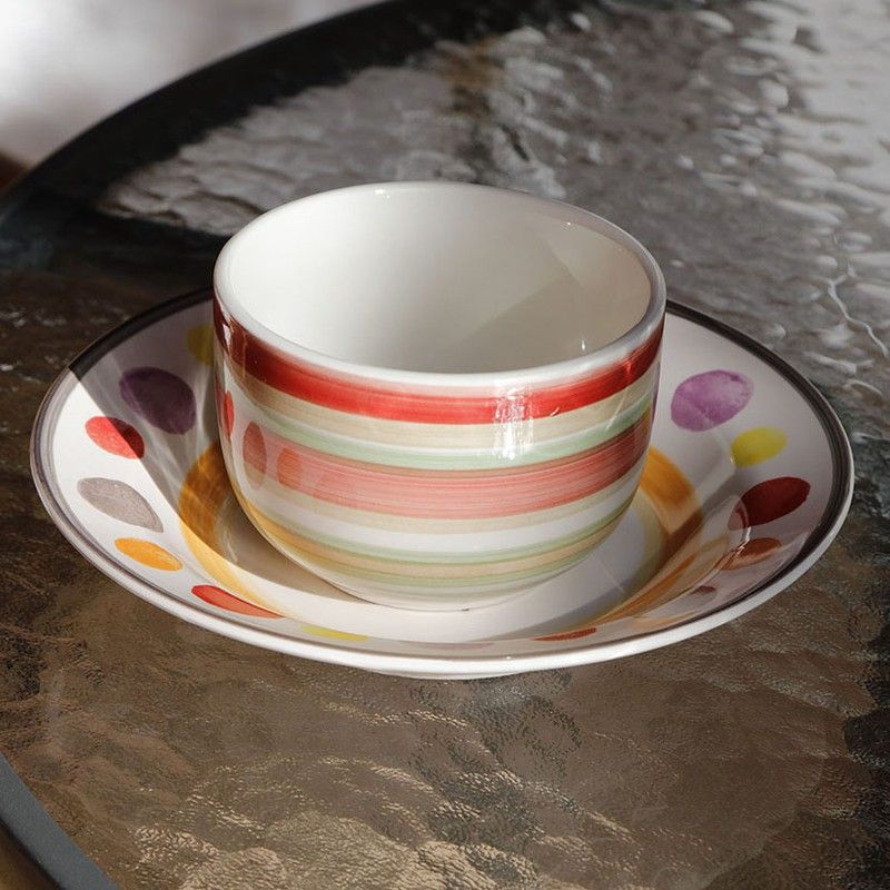 Tazon Jumbo Ceramica 530Cc Rayas 242Y91 Pengo