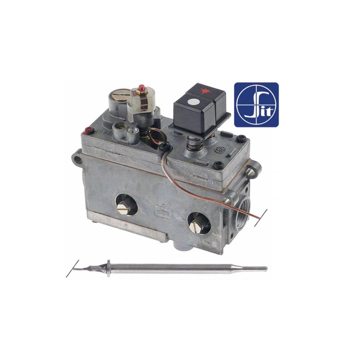 termostato de gas sin accesorios SIT tipo MINISIT 710 T máx 190°C 110-190°C 101434 11116