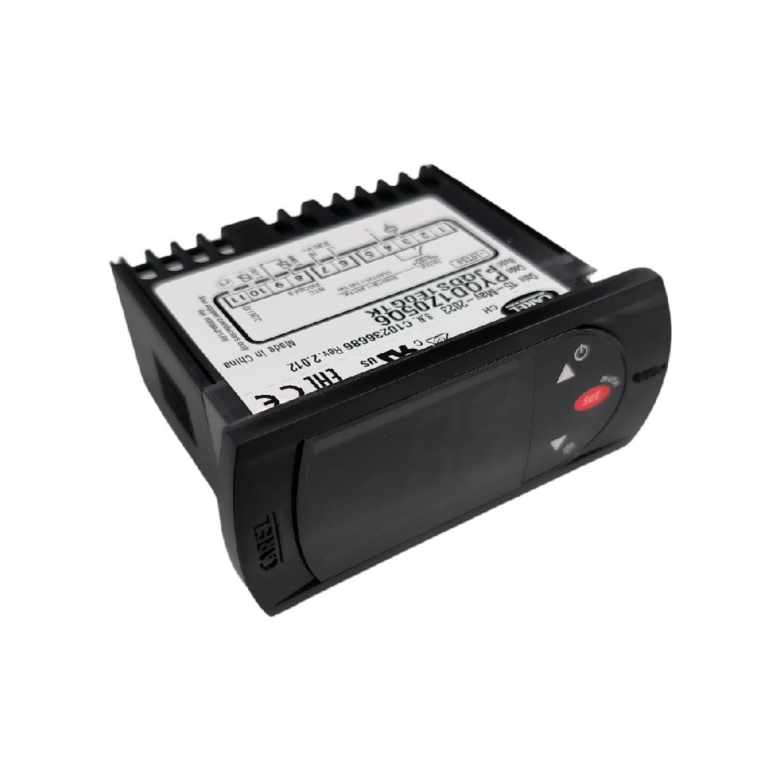 Termostato Digital Carel PYQD1Z05Q6 PJQDS1E0G1K 230V 12A Sondas NTC