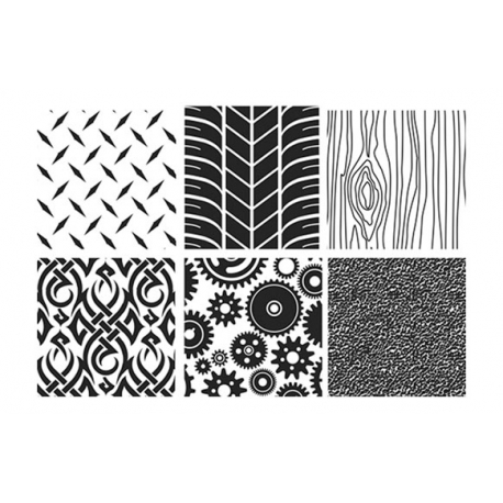 Texturizador 17,5x25 juego 6 unidades 43-4716