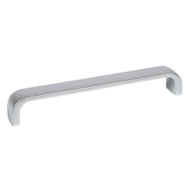 Tirador Zamak . Cromo Mate. 168 Mm. 5926D3 Estamp