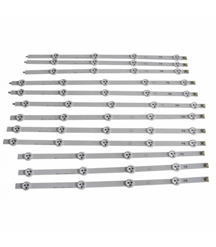 TIRAS LED TELEVISOR LG AGF78400801, R2, R1, L2  Y L1