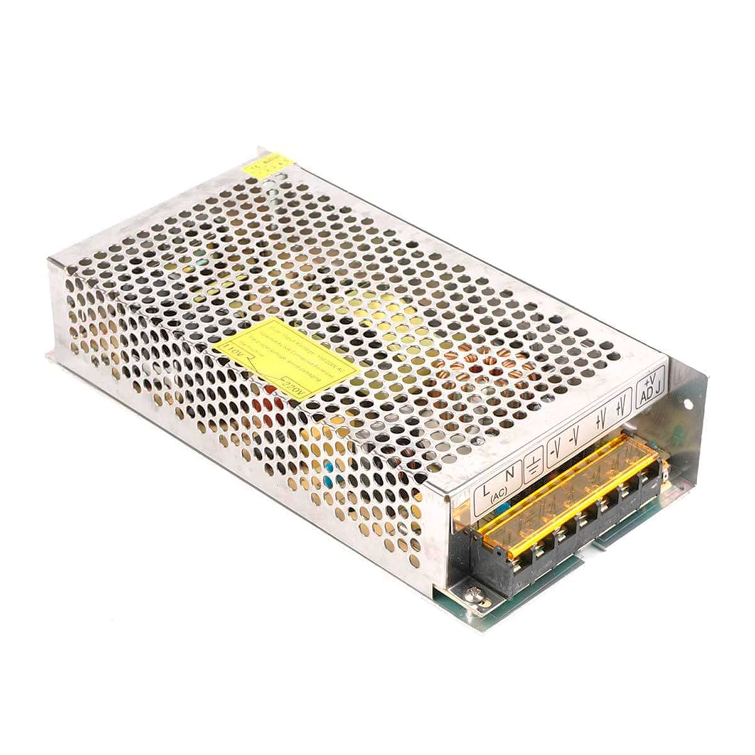 Transformador LED 24VDC 6A  Plateado  150W