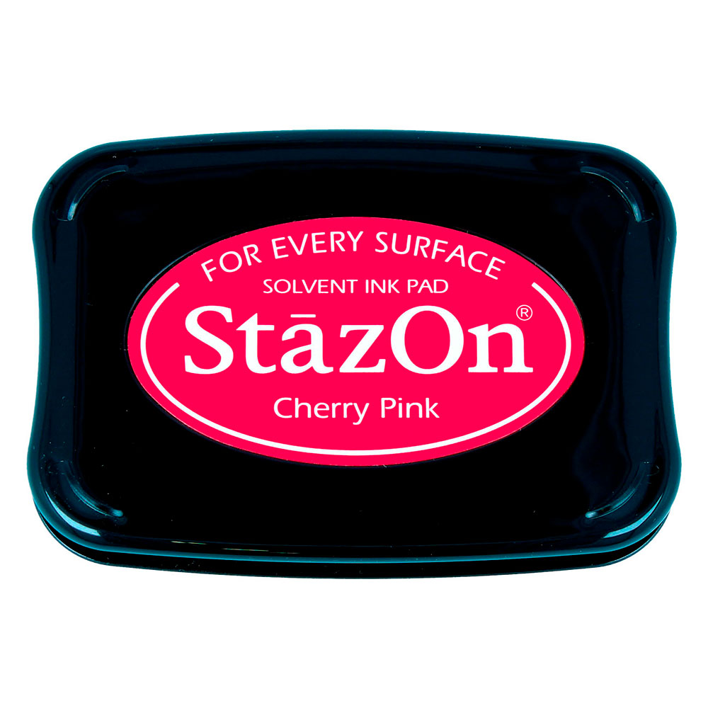 Almohadilla-Stazon Grande Cherry Pink 95x65Mm.